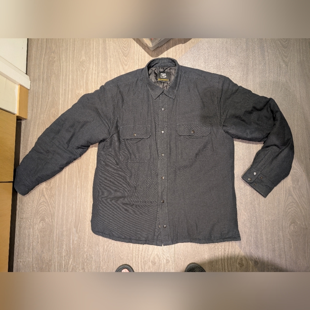 NWT Insulated Shirt Jacket Snap Closure